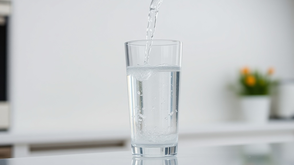 Crystal clear water flowing from reverse osmosis tap — Clean & Native