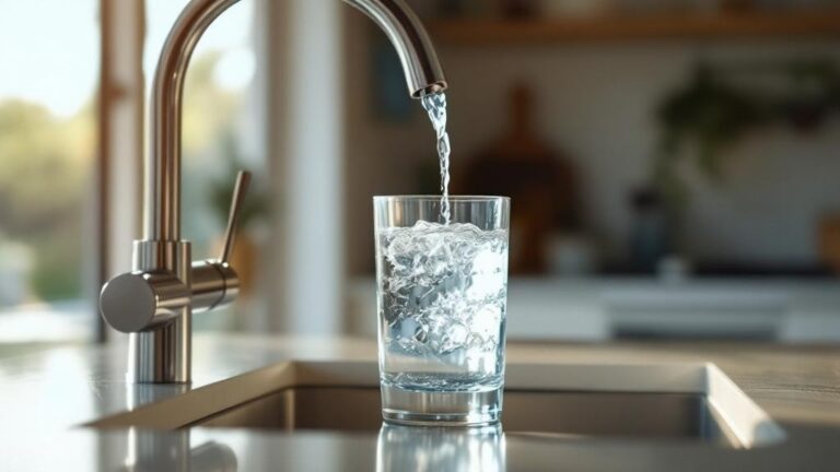 Reverse osmosis tap filter removing fluoride from Australian tap water