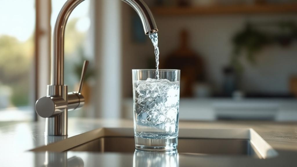 Reverse osmosis tap filter removing fluoride from Australian tap water