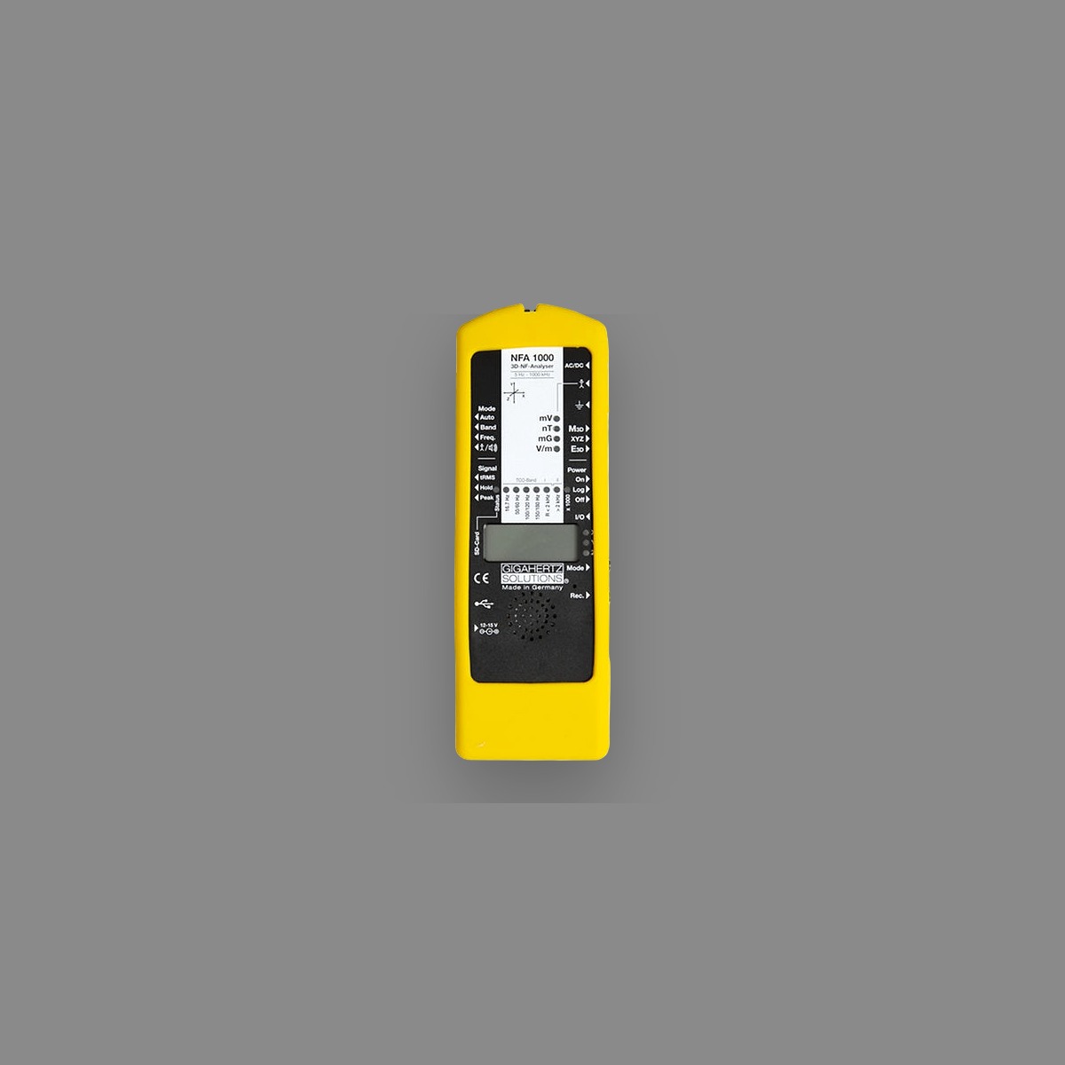 Gigahertz Solutions NFA1000 professional 3-axis ELF magnetic field meter