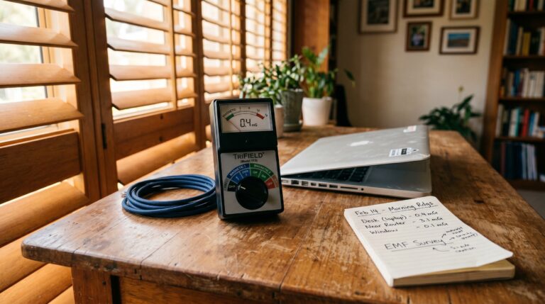 GQ EMF-390 Review Australia 2026: The Data-Logging 5G-Capable EMF Meter Tested -- Clean and Native