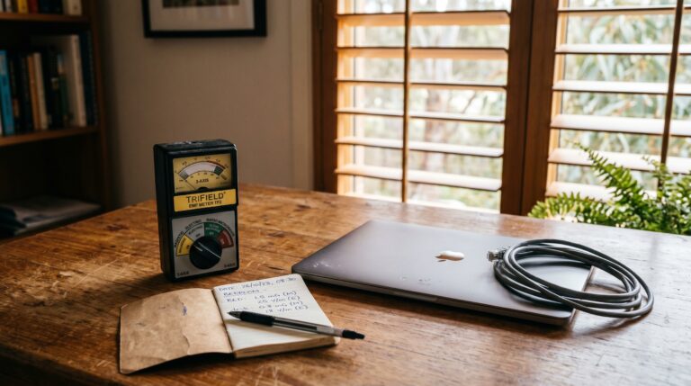 Home Office EMF Reduction: Wired vs Wireless Setup for All-Day Australian Workers -- Clean and Native