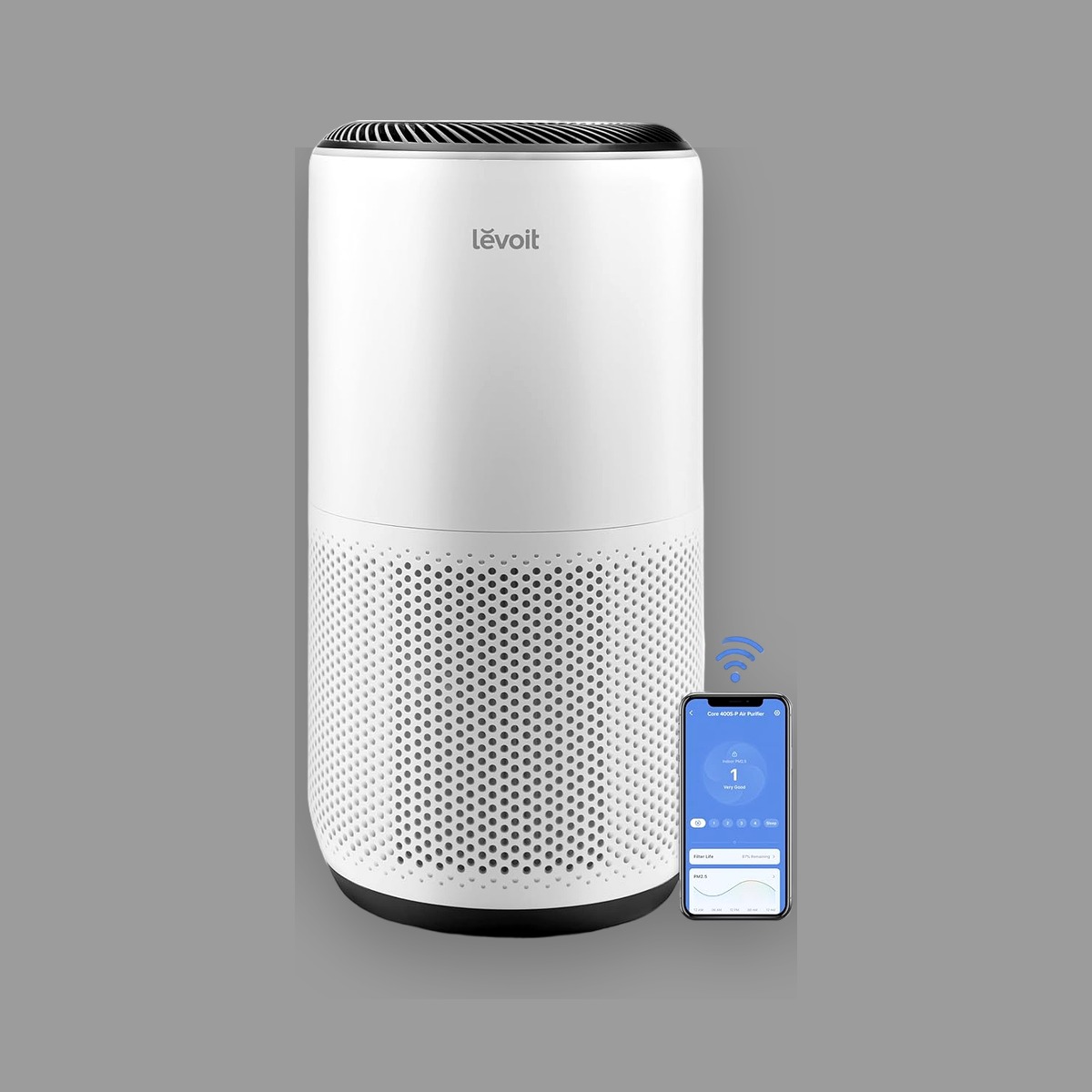 Levoit Core 400S air purifier — Clean and Native product shot