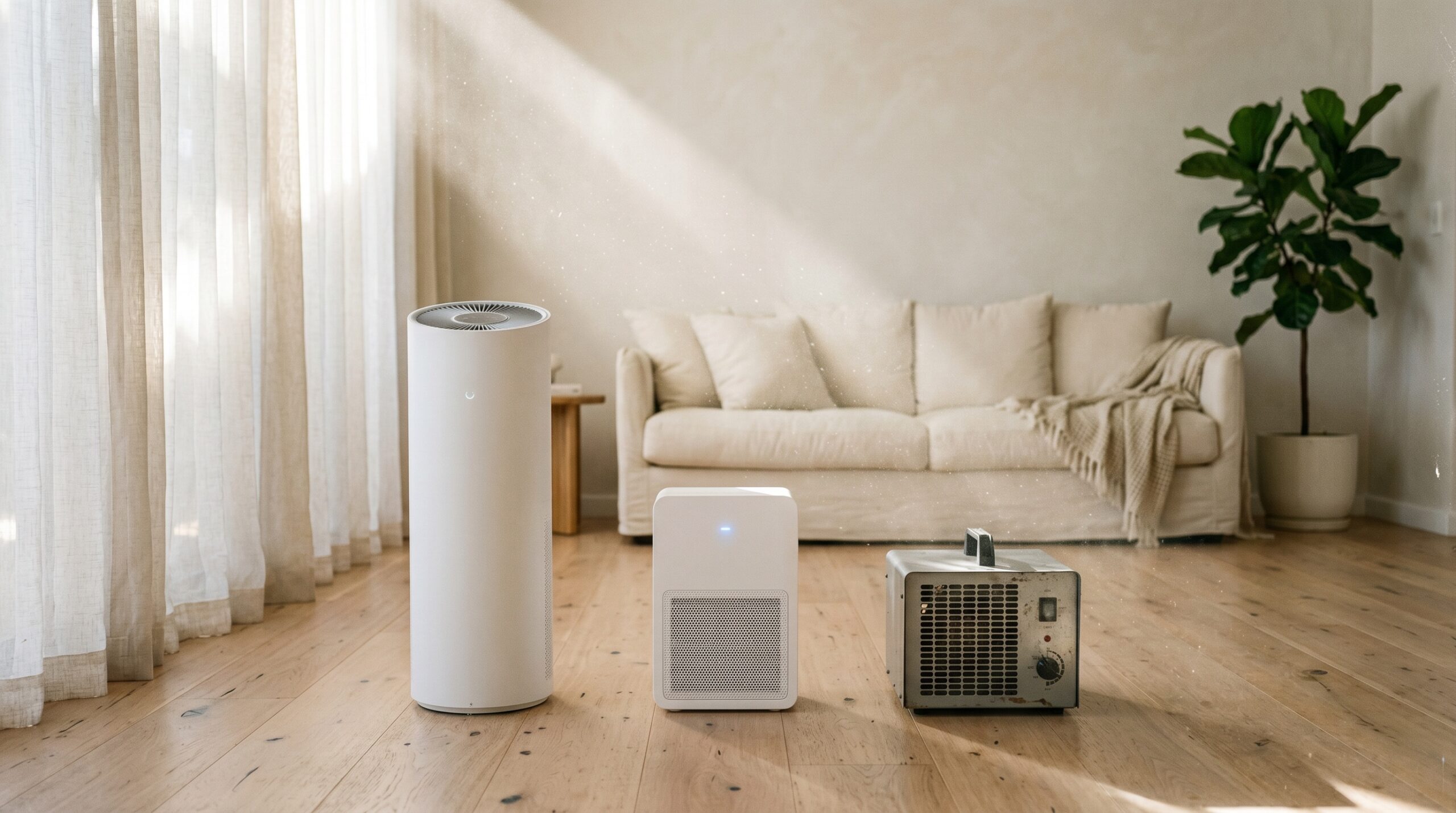 Ozone vs Ioniser vs HEPA: Which Air Purifier Technology Actually Works? -- Clean and Native