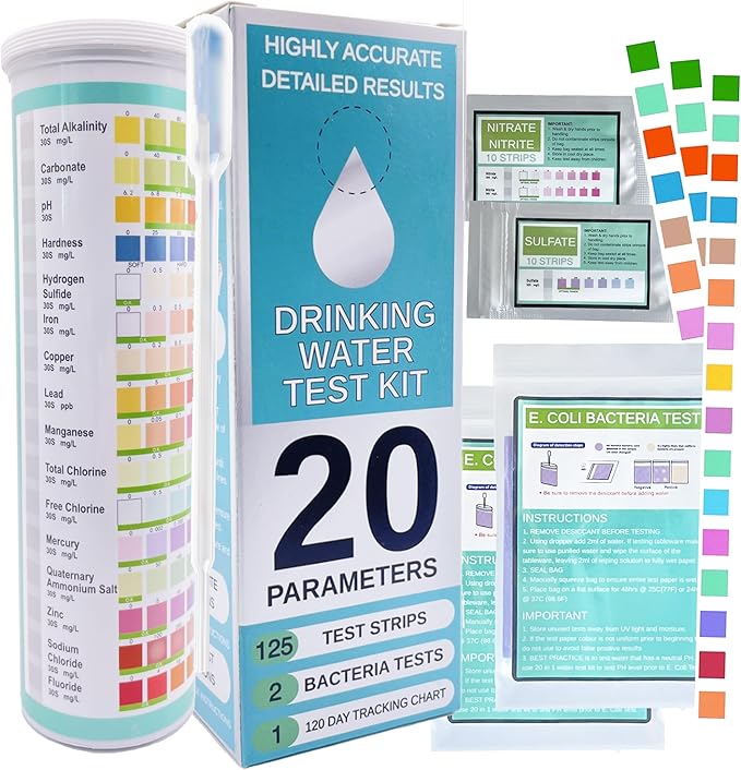 PRIMED 20-in-1 Water Test Kit Australia -- Clean and Native