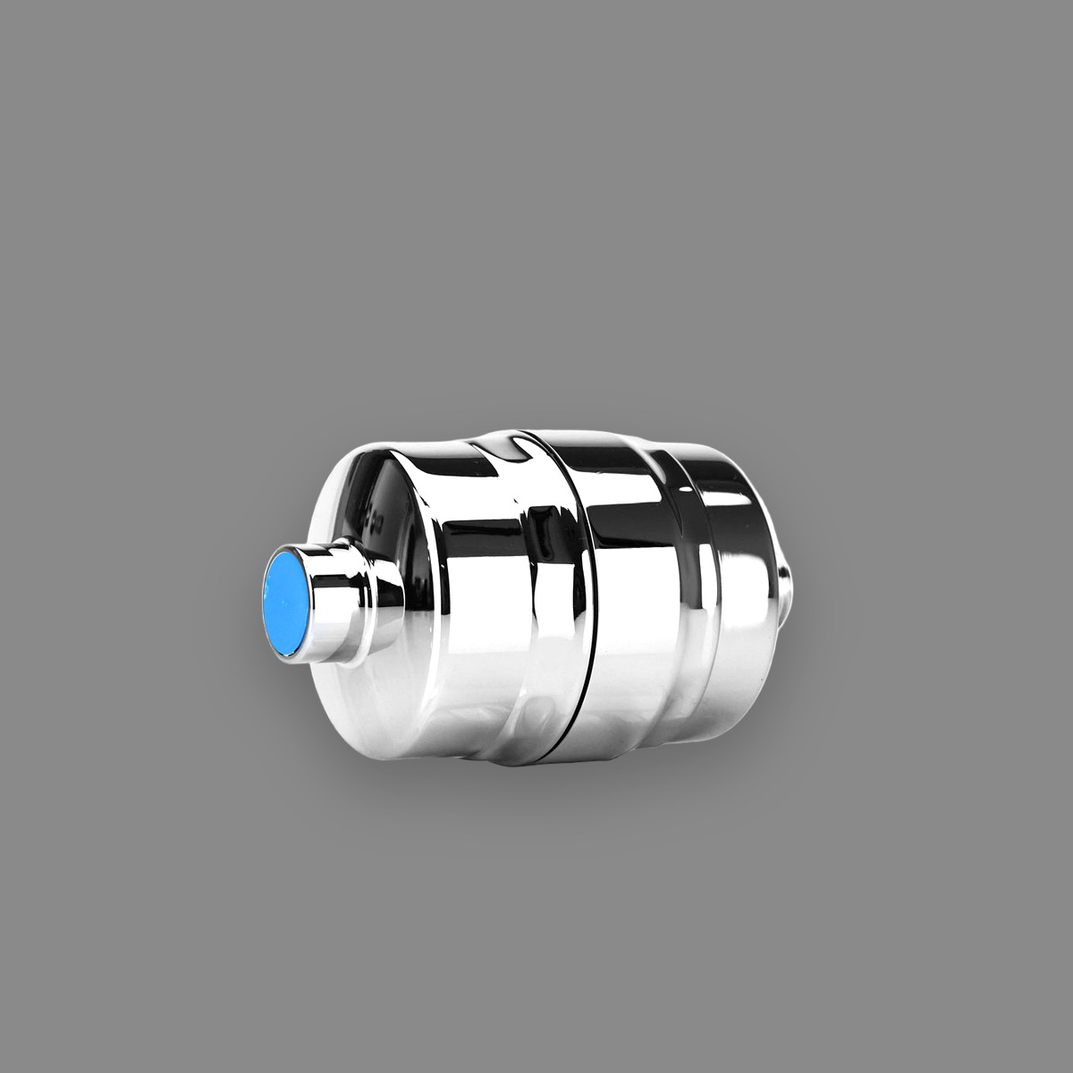Pure Water Systems Deluxe Chrome Shower Filter -- catalytic carbon for chloramine removal