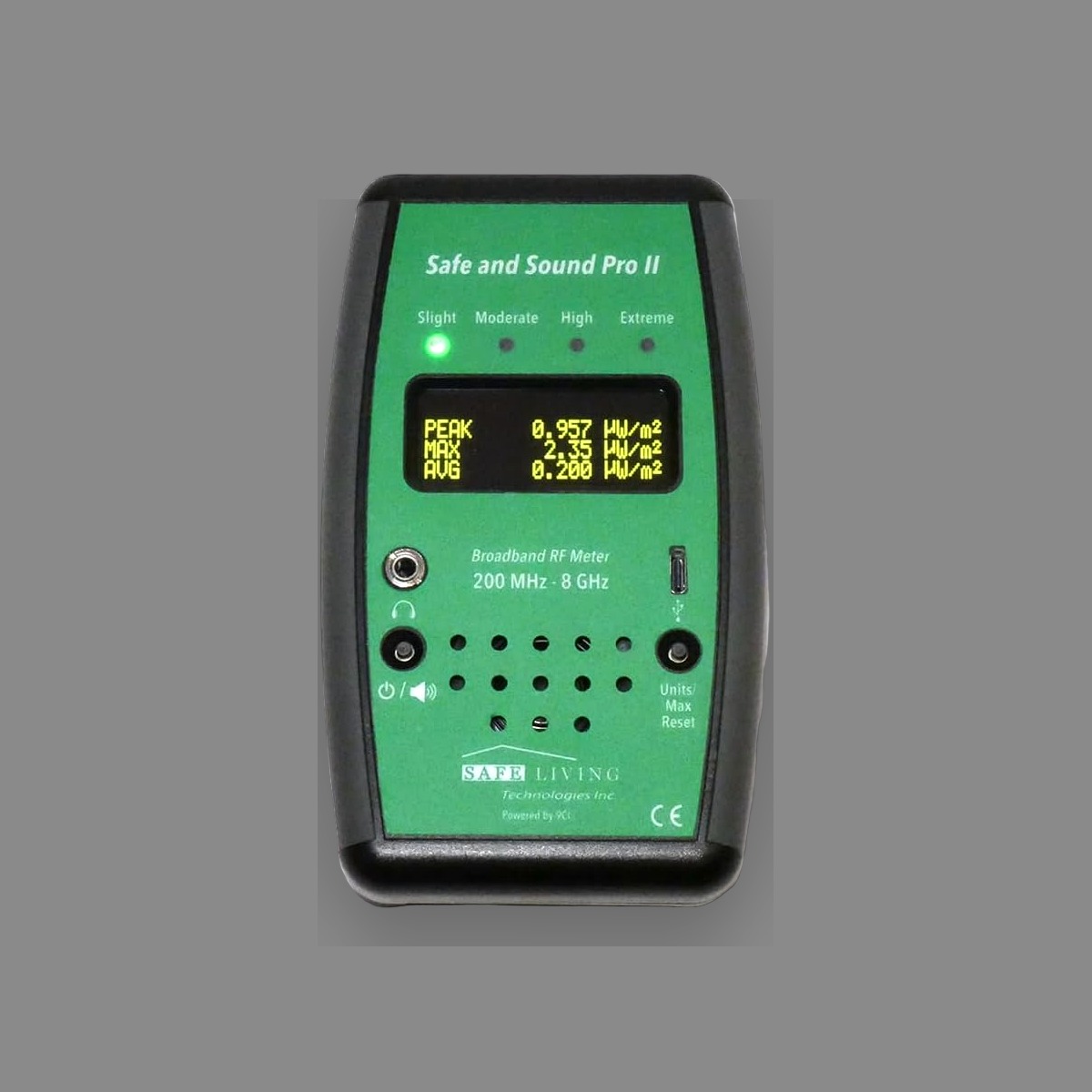 Safe and Sound Pro II RF meter — Clean and Native styled product image