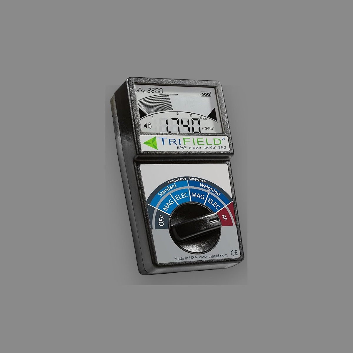 TriField TF2 EMF meter — Clean and Native styled product image