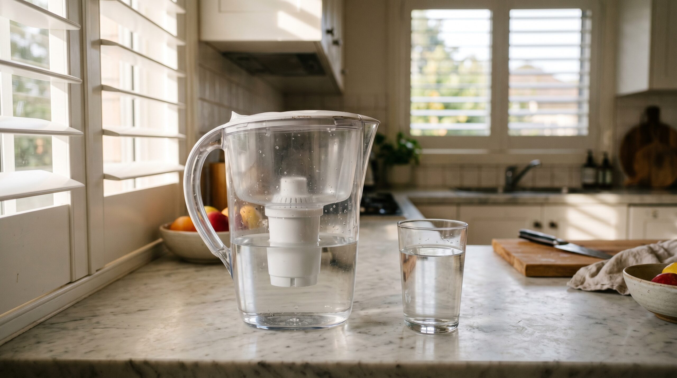AquaTru Carafe Review Australia 2026: Compact Countertop RO, Tested -- Clean and Native