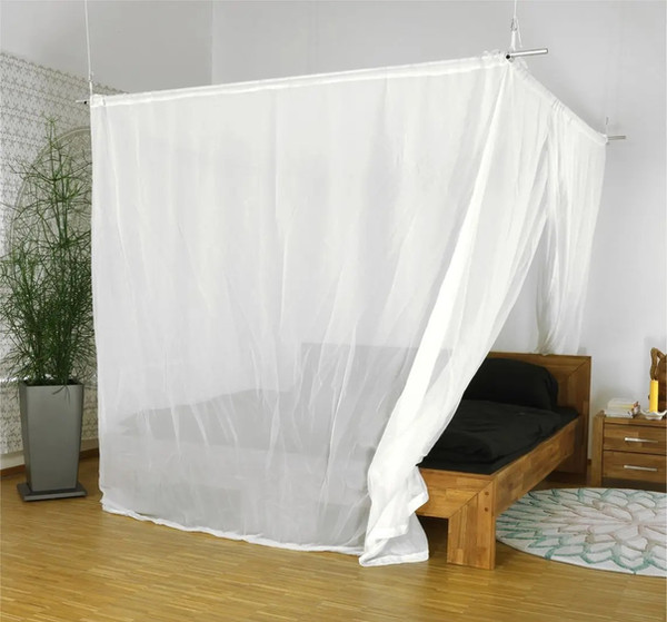 Swiss Shield Voile 36dB Sheer EMF Bed Canopy