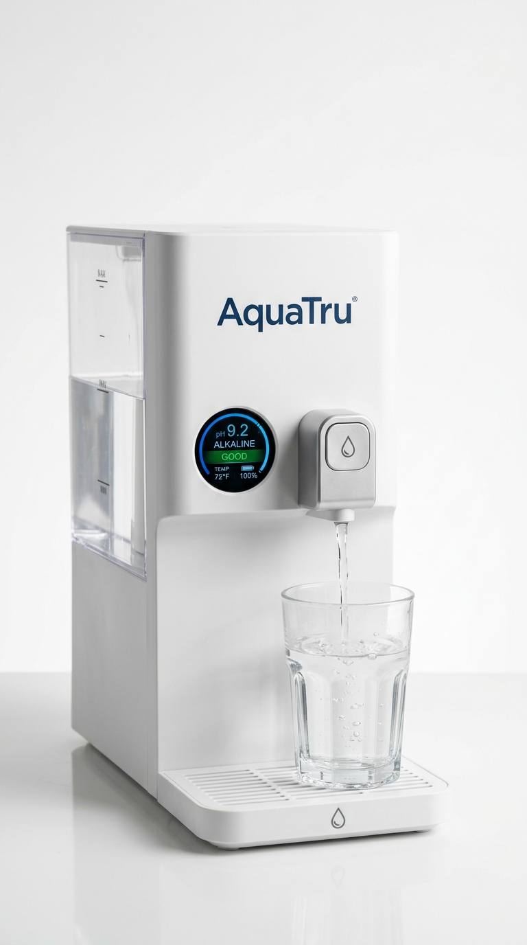 AquaTru Classic Smart Alkaline countertop RO water purifier