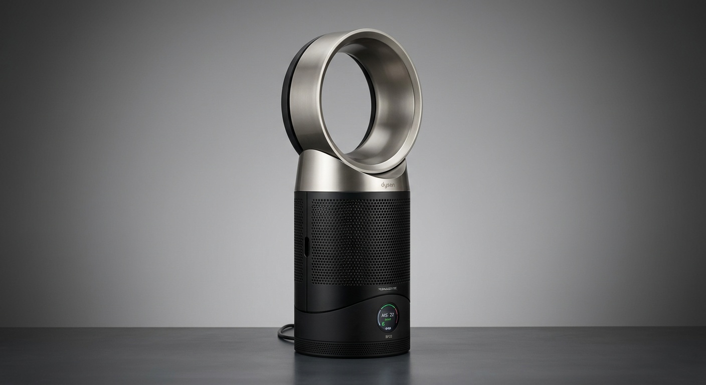 Dyson Purifier Big+Quiet Formaldehyde BP03 — large cylindrical air purifier with formaldehyde sensor and SCO catalyst, Australia
