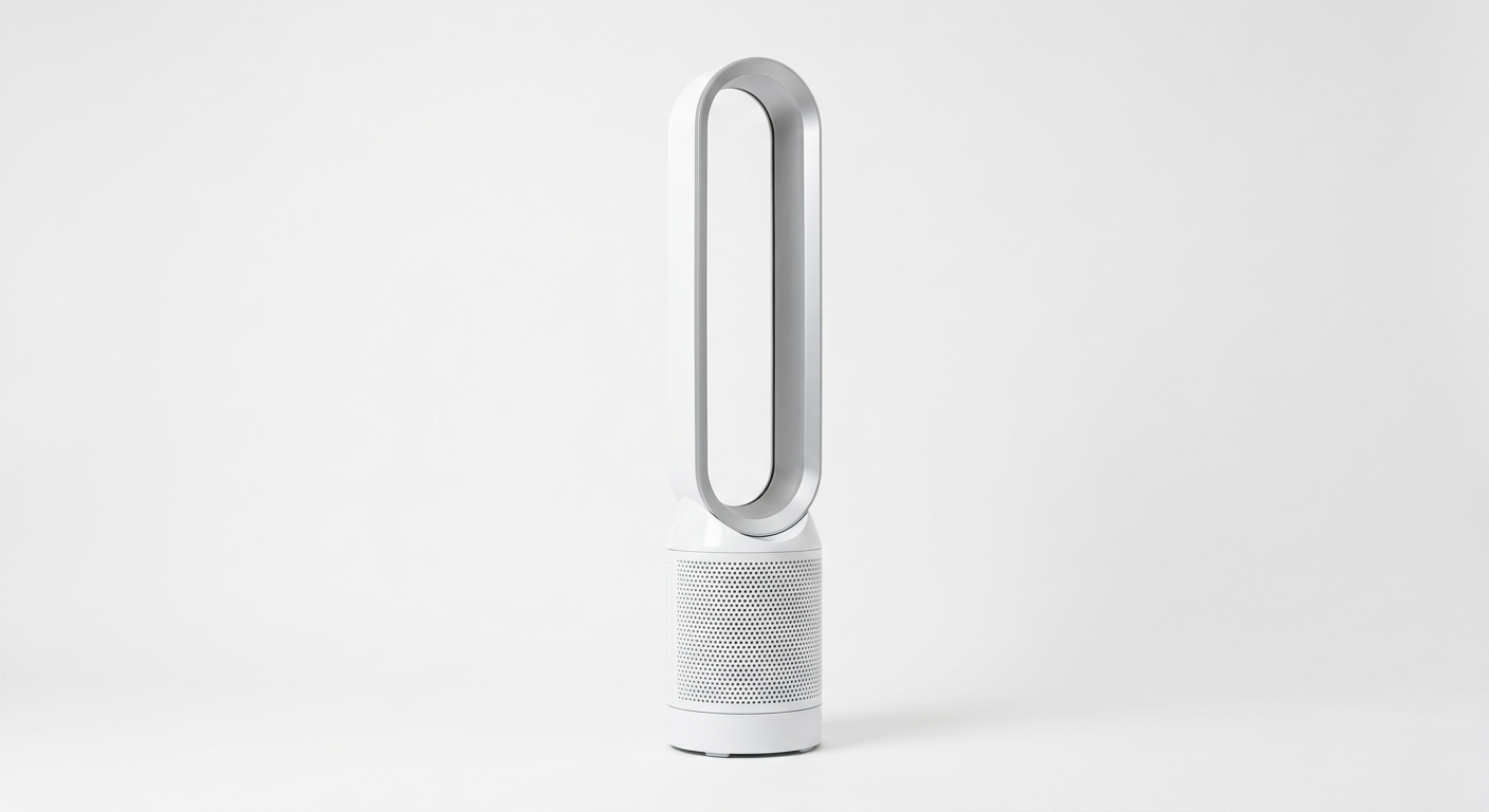 Dyson Purifier Cool TP07 white silver tower air purifier
