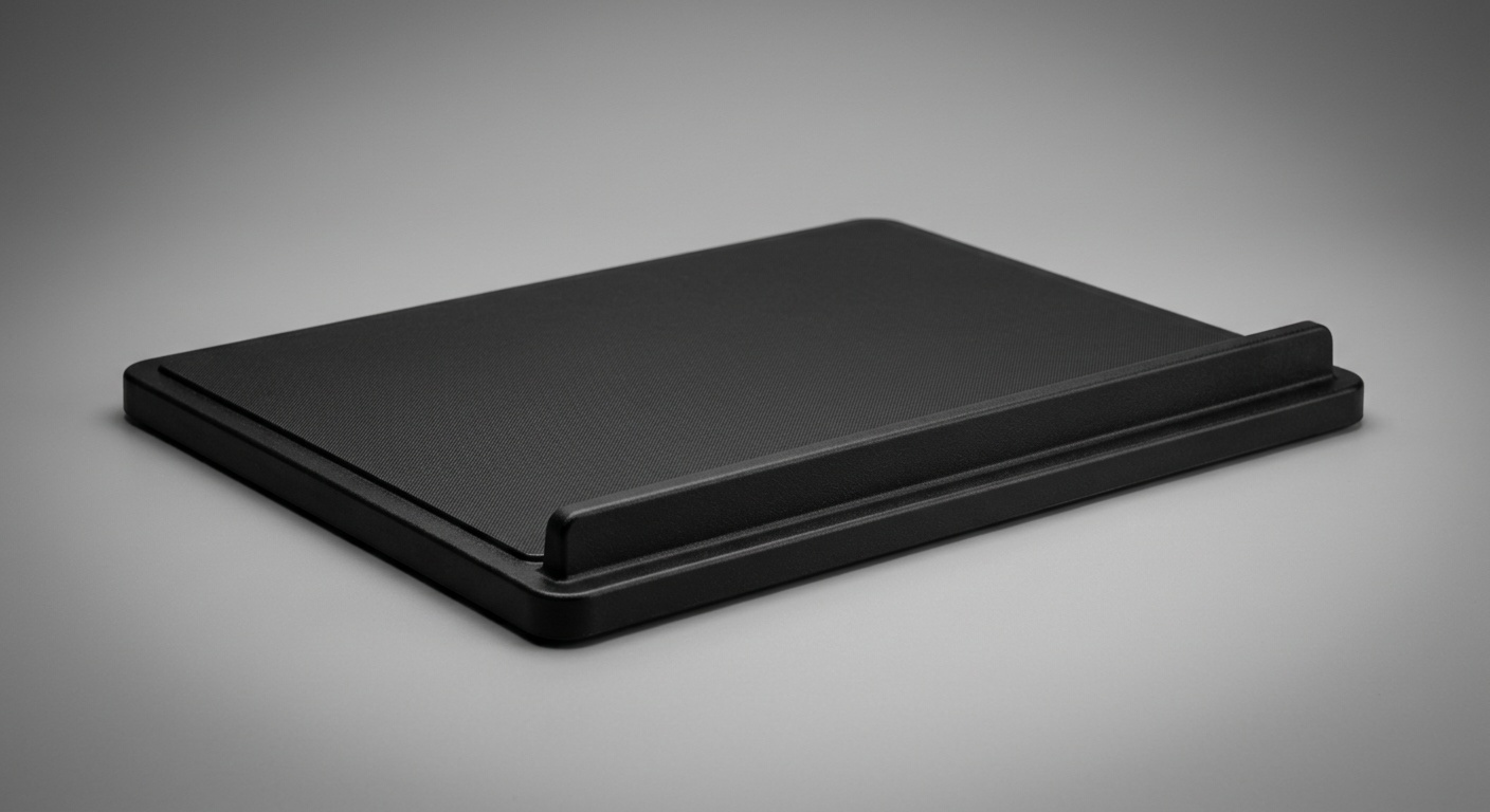 HARApad Edge laptop EMF shield — 40dB RF attenuation, military-grade alloys, multi-directional shielding