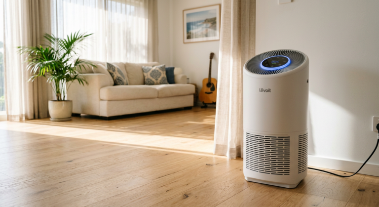 Levoit Core 600S HEPA air purifier Australia — lifestyle hero