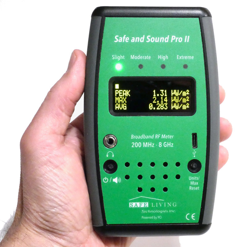 Safe and Sound Pro II RF EMF Meter