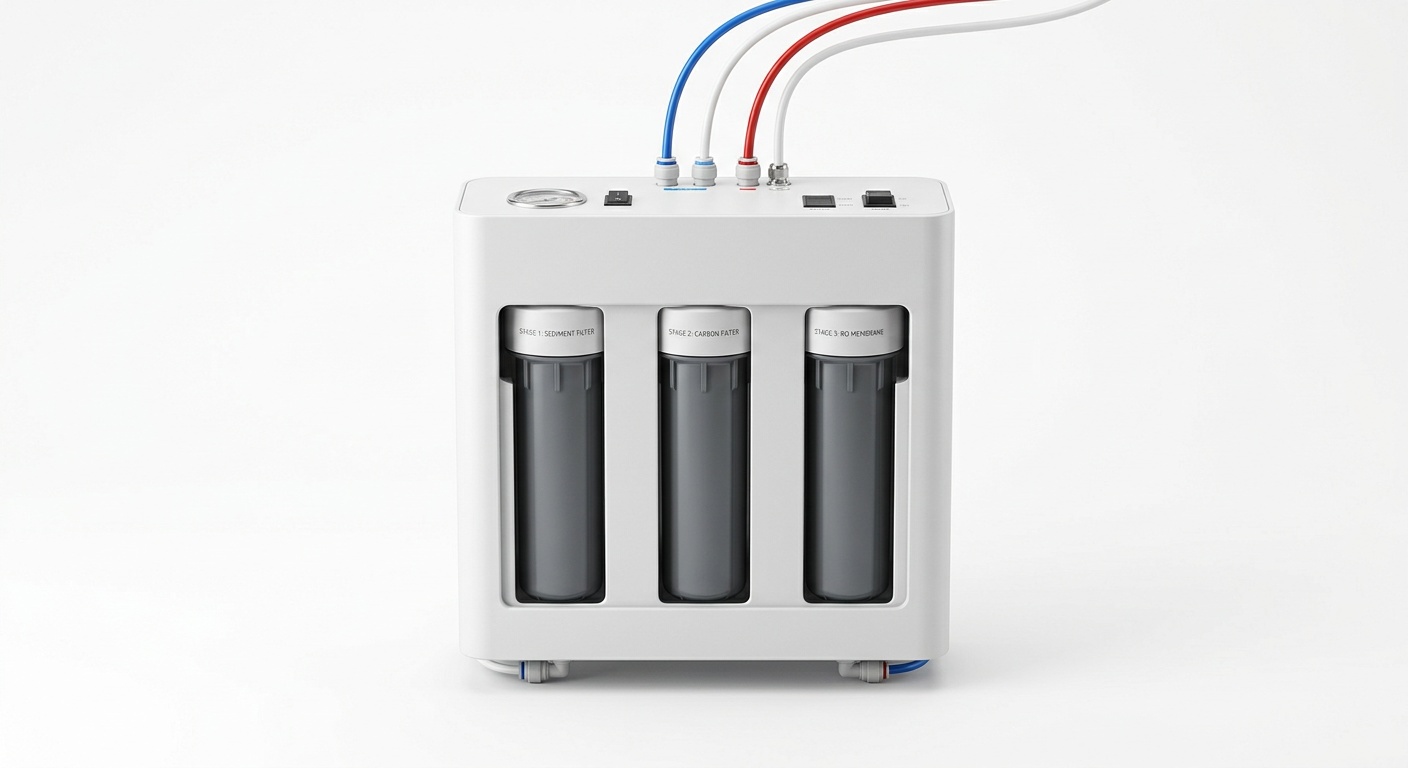 Waterdrop G3P800 under-sink reverse osmosis water filter system — 800 GPD tankless with UV sterilisation, Australia