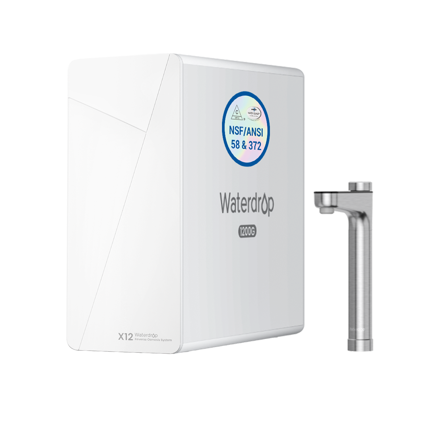 Waterdrop X12 Alkaline RO System Australia &mdash; 1200 GPD UV-C under-sink