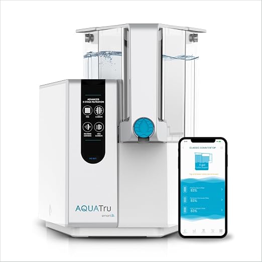 AquaTru Classic Smart countertop reverse osmosis water filter Australia -- Clean and Native