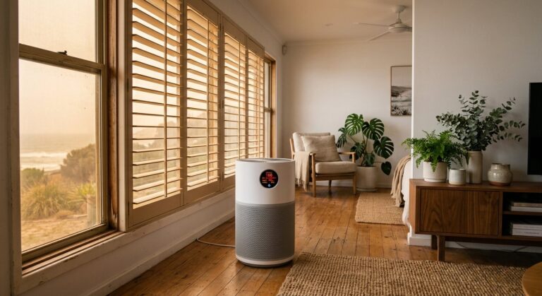 Wood Heater Smoke and Indoor Air Quality in Australian Homes -- Clean and Native
